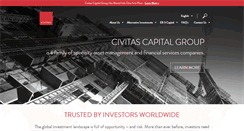 Desktop Screenshot of civitascapital.com